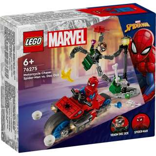 LEGO SUPER HEROES MOTORCYC CHASE: SPIDER-MAN..