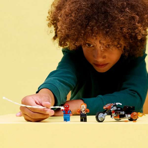 LEGO SUPER HEROES MARVEL SPIDERMAN VS GHOST RIDER MECH 