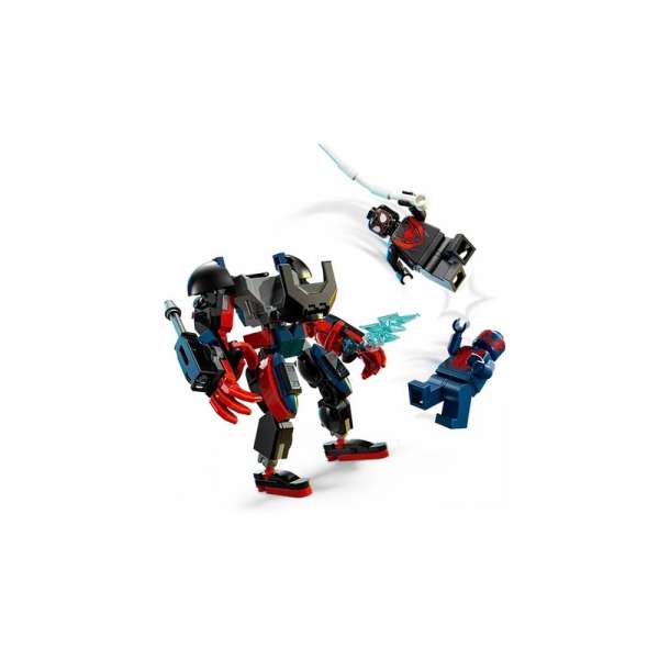 LEGO SUPER HEROES MARVEL MILES MORALES MECH VS SPIDERMAN 