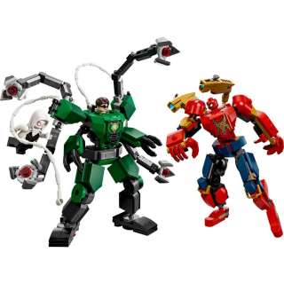 LEGO SUPER HEROES MARVEL MECH BATTLE SPIDERMAN VS ENEMY 