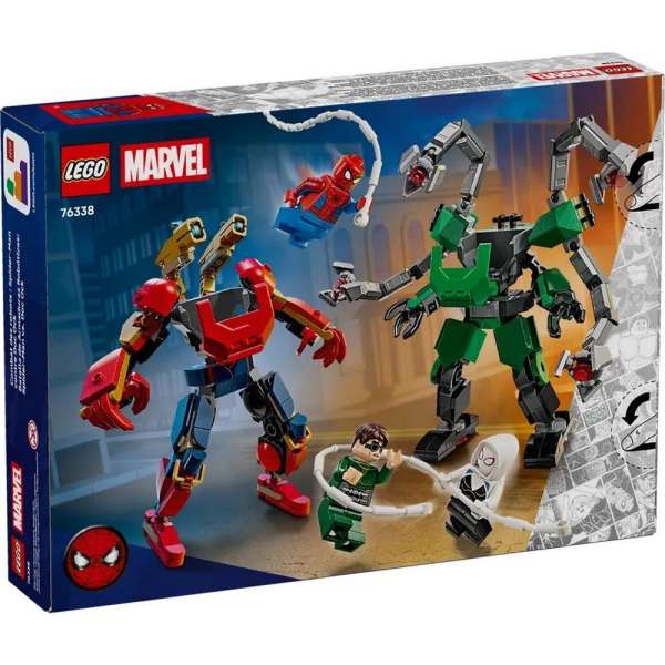 LEGO SUPER HEROES MARVEL MECH BATTLE SPIDERMAN VS ENEMY 