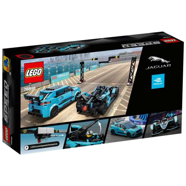 LEGO SPEED CHAMPIONS FORMULA E PANASONIC JAGUAR RACING GEN2 CAR & JAGUAR I-PACE 