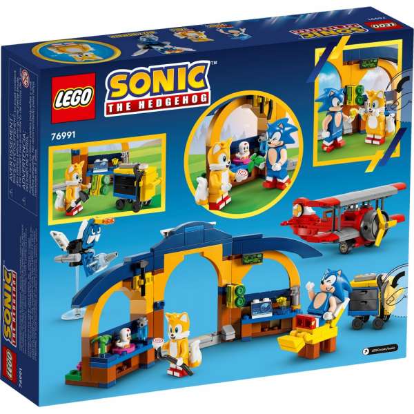 LEGO SONIC TAILOVAúRADIONICA I TORNADO AVION