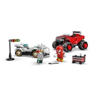 LEGO SONIC SILVERS CAR VS KNUCKLES MECH 