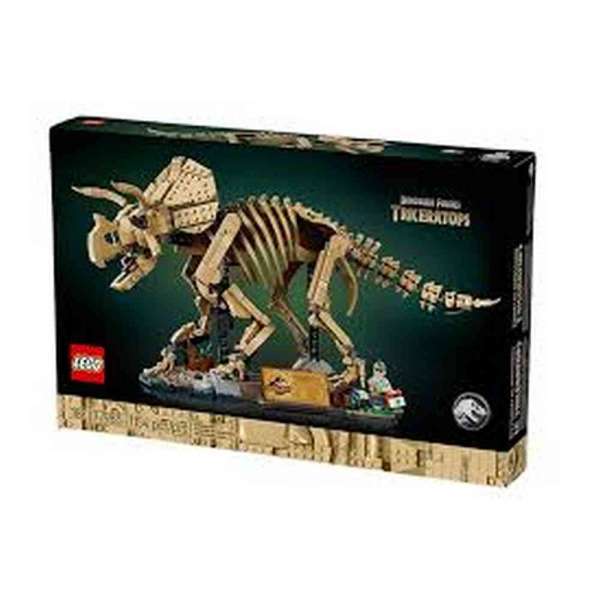 LEGO JURASSIC WORLD DINOSAUR FOSSILS TRICERATOPS 