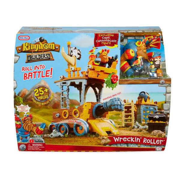 LITTLE TIKES KINGDOM BUILDERS WRECKIN ROLLER 