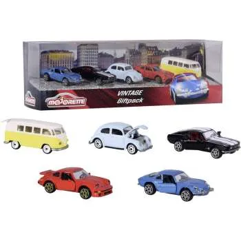 M2052013 MAJORETTE VINTAGE 5 AUTIĆA GIFTPACK 