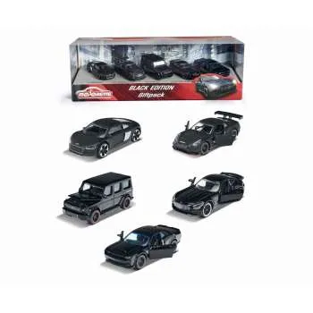 M2053174 MAJORETTE BLACK EDITION 5 VOZILA GIFTPACK 