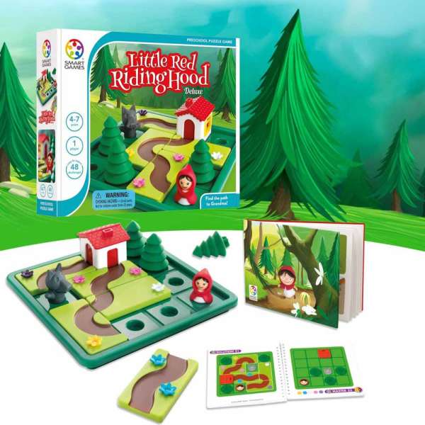 SMART PUZZLE LITTLE RED RIDING HOOD DELUX 