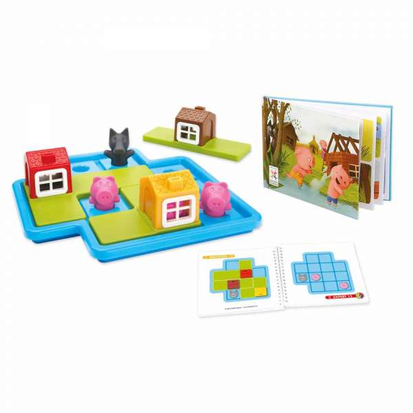 SMART PUZZLE THREE LITTLE PIGGES DELUX 