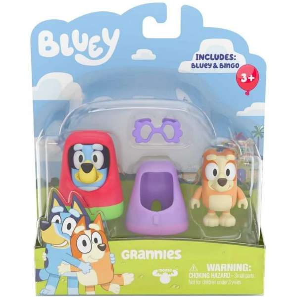 BLUEY FIGIURE 2PACK AST