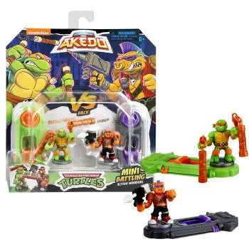 ME15241 AKEDO TMNT S1 VERSUS SET 