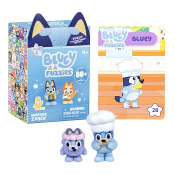 ME19294 BLUEY FUZZIES 2PACK CDU 