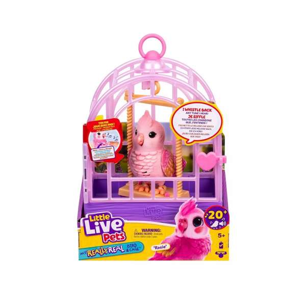 ME26683 LITTLE LIVE PETS SET PTIČICA I KAVEZ 