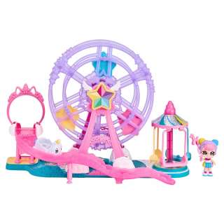 KINDY KIDS MINIES UNICORN CARNEVAL PLAYSET 