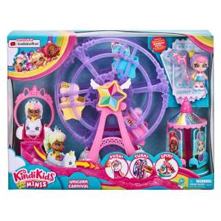 KINDY KIDS MINIES UNICORN CARNEVAL PLAYSET 