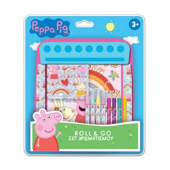 ROLL&GO SET ZA CRTANJE PEPPA PIG 