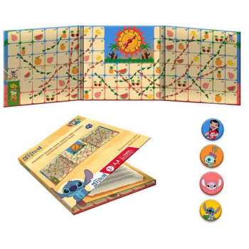 MGL0565436 MAGNETIC GAME SNAKES AND LADDERS LILO&STITCH 