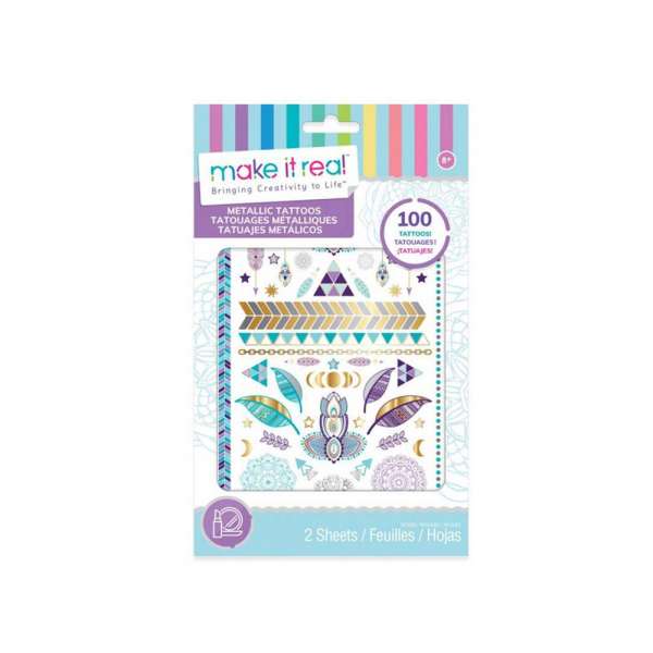 METALLIC TATTOOS ASST 