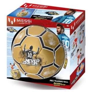 MESSI PRO TRAINING LOPTA NEVER GIVE UP ZLATNA 