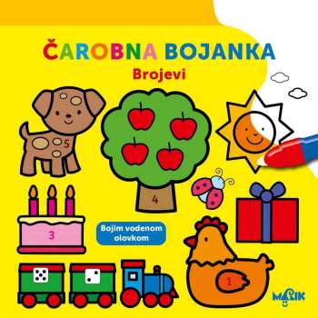 CAROBNA BOJANKA-BROJEVI 