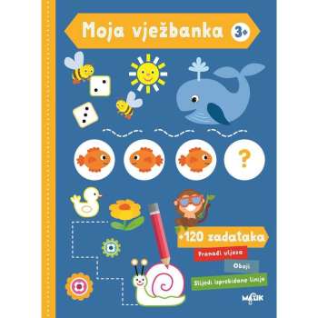 MOJA-VJEZBANKA 3+ PLAVA 