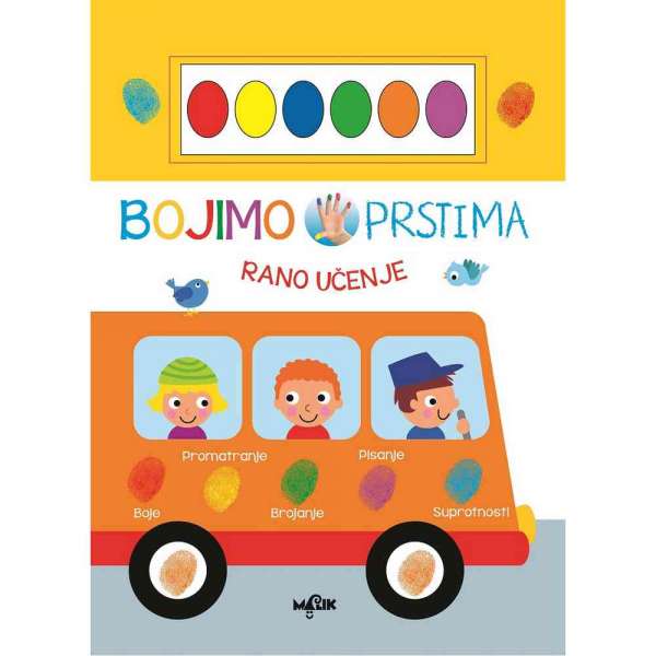 BOJIMO PRSTIMA-ZUTA 