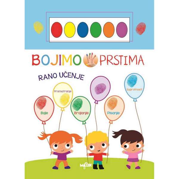 BOJIMO PRSTIMA-PLAVA 