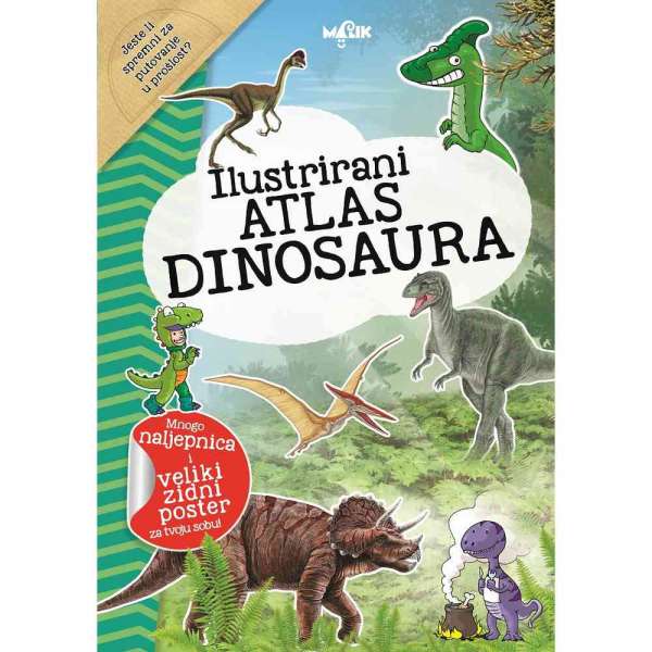 ILUSTRIRANI ATLAS DINOSAURA 