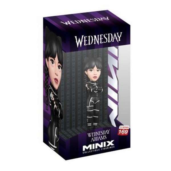 MNX20829 MINIX FIGURA WEDNESDAY CAT SUIT 