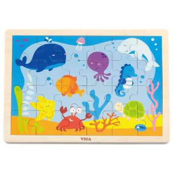 DRVENE PUZZLE 24 KOM - OCEAN 