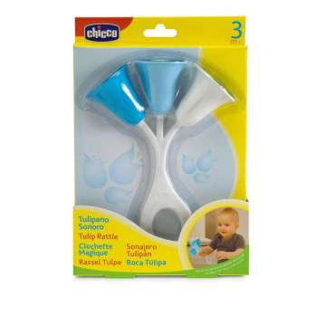 CHICCO ZVECKA TULIPAN PLAVI/ROZI 3M+ 