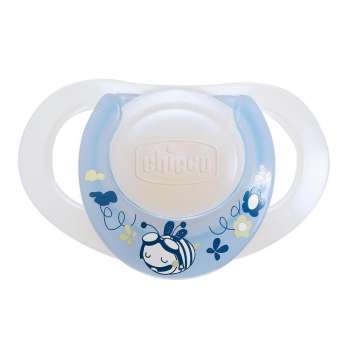 CHICCO DUDA VAR PHYSIO RINGSIL PLAVA 0M+ 2KOM 