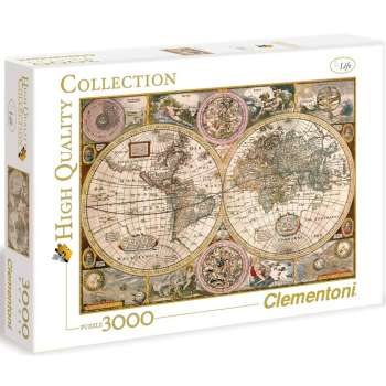 CLEMENTONI PUZZLE 3000 OLD MAP