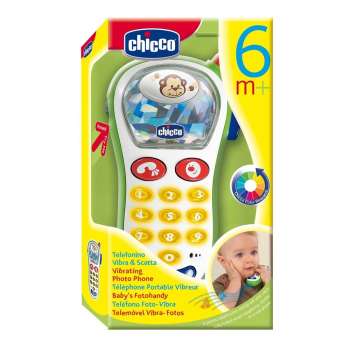 CHICCO GLAZBENI FOTO VIBRA TELEFON 6M+ 