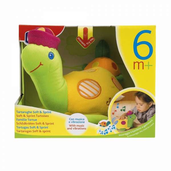 CHICCO PLISANE GLAZBENE KORNJACE 6M+ 