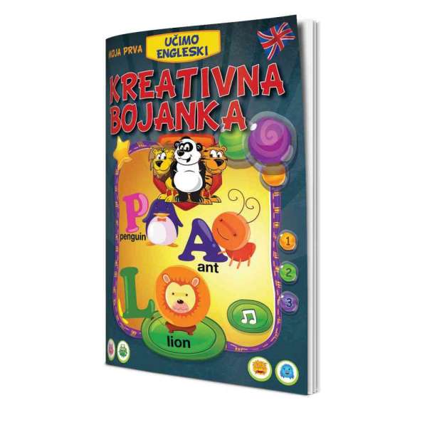 KREATIVNA BOJANKA-UCIMO ENGLESKI