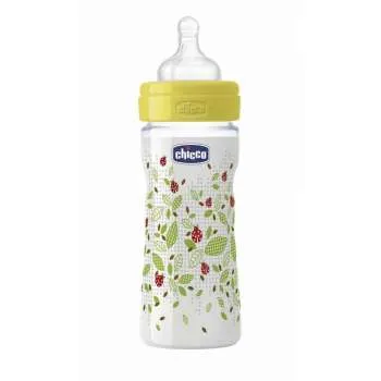 CHICCO PLASTICNA  BOCICA 250ML,SIL.DUDA,2RUPE 