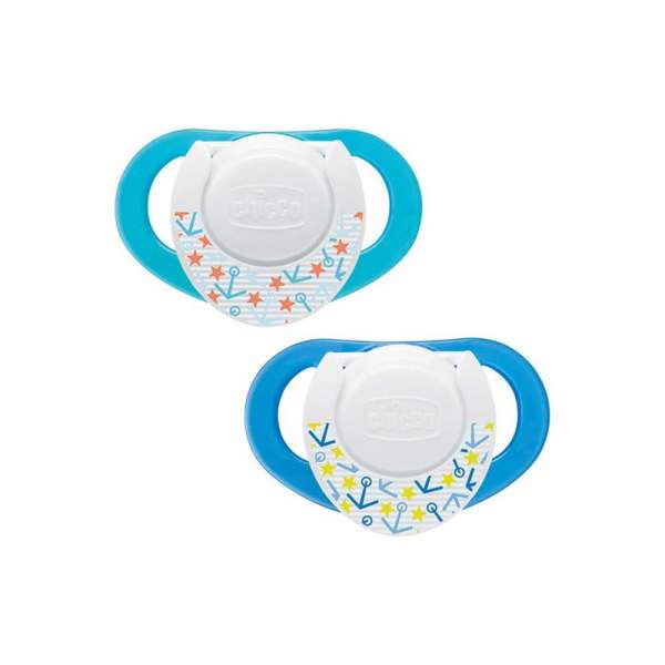 CHICCO DUDA VAR.PHYSIO  COMPACT,SIL.PLAVA,6-12M,2KOM 