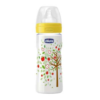 CHICCO PLASTICNA  BOCICA 330ML,SIL.DUDA,3 RUPE 