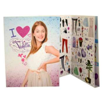 VIOLETTA-BILJEZNICA S NALJEPNICAMA-10MM 