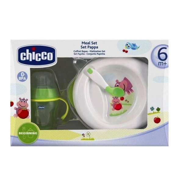 CHICCO SET ZA JELO, 6M+ 