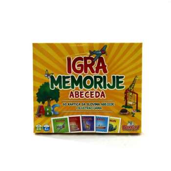 IGRA MEMORIJE ABECEDA 