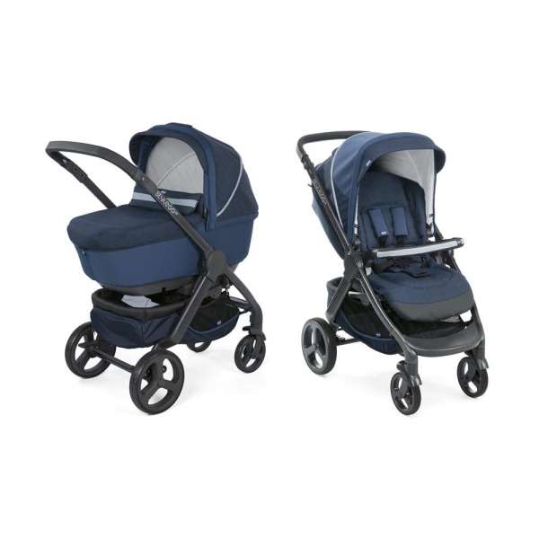 CHICCO KOLICA DUO STYLE GO CROSSOVER, BLUE PASSION 