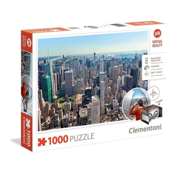 CLEMENTONI PUZZLE 1000 VIRTUAL REALITY