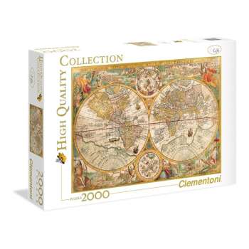 CLEMENTONI PUZZLE 2000 ANCIENT MAP