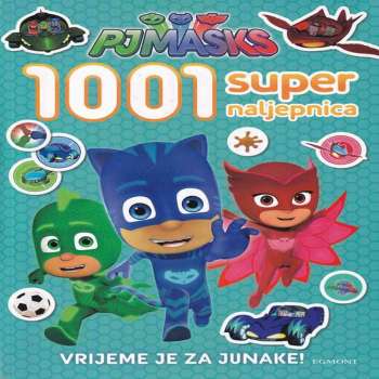 PJ MASKS 1001 SUPER NALJEPNICA 