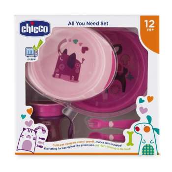 CHICCO SET ZA JELO 12M+, ZA CURICE 