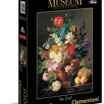 CLEMENTONI PUZZLE 1000 MUZEJ VAN DAEL VASE DE FLEUR