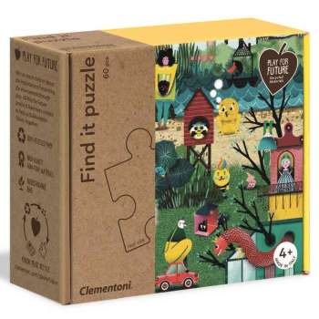 CLEMENTONI FIND IT PUZZLE - COME INTO MY GARDEN 